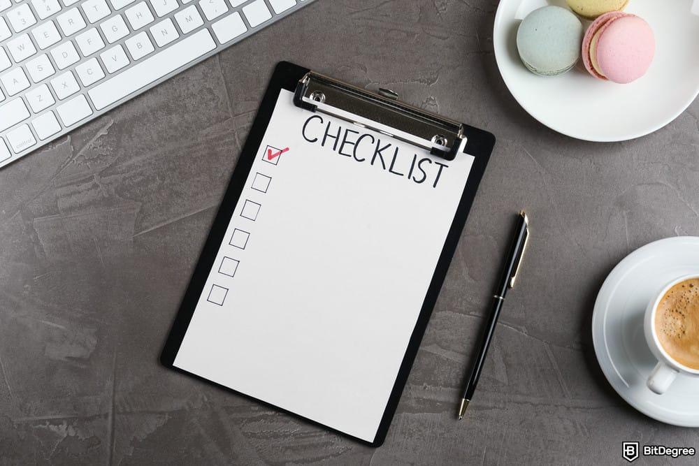 Best place to stake Solana: a checklist clipboard.