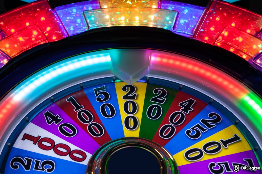 Best referral programs: a lottery wheel.