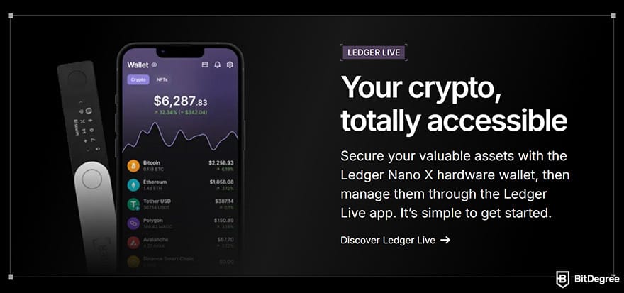 Best Ripple wallet: Ledger Nano X.