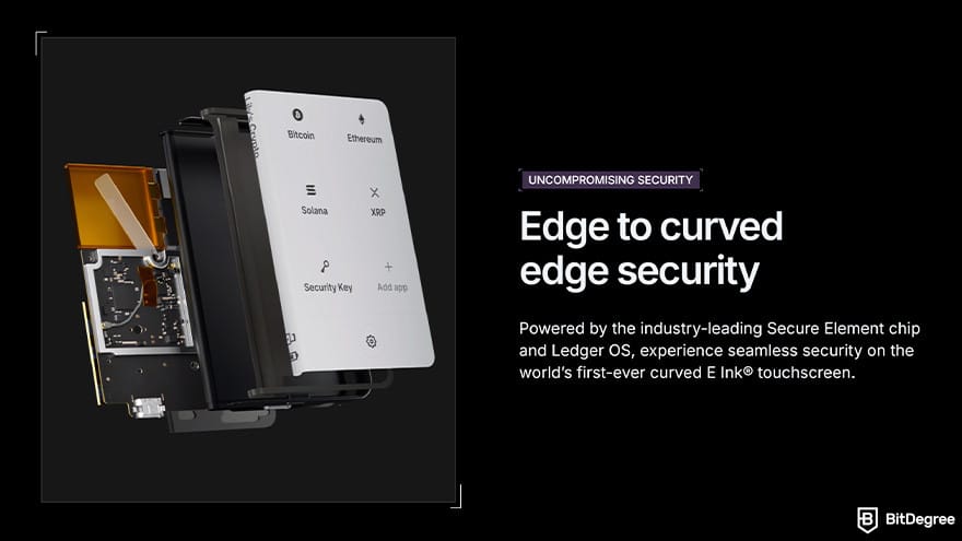 Best Ripple wallet: Ledger Stax.