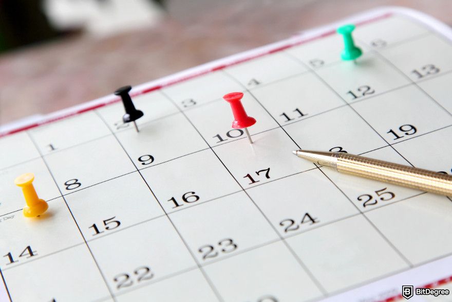 Best Solana presales: calendar.