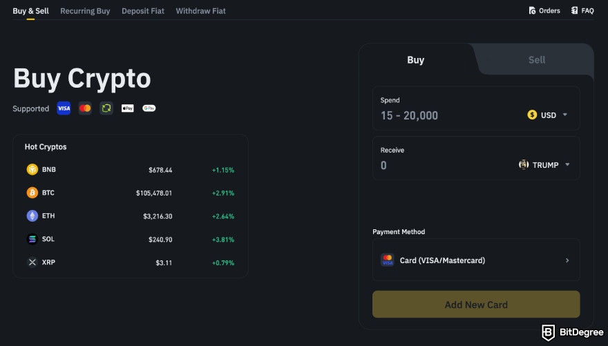 Best Trump meme coins: choosing the crypto to buy on Binance.