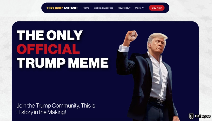 Best Trump meme coins: Official Trump.