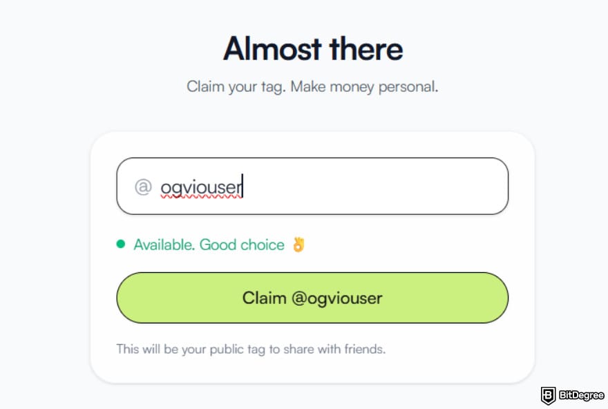Best way to send money from Canada to US: creating a username on Ogvio.