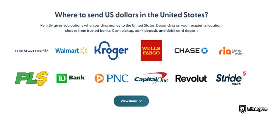 Best way to send money from Canada to US: money transfer methods supported by Remitly.