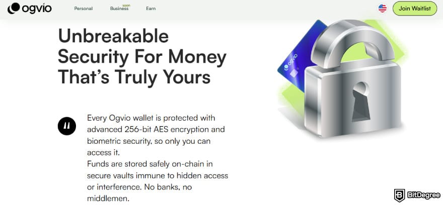 Best way to send money from USA to Canada: Ogvio's security.