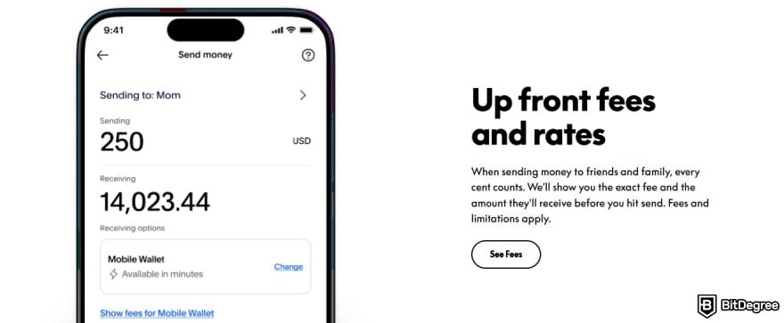 Best way to send money from USA to Canada: Xoom fees and rates.