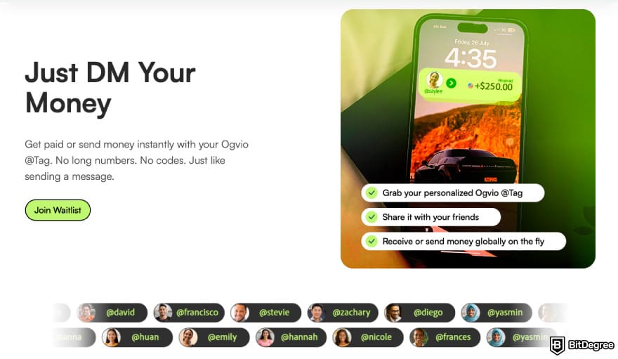 Best way to send money to China: send money on Ogvio.