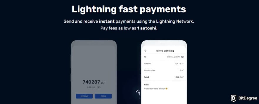 Best way to send money to Cuba: illustration of fast payments using Lightning Network.