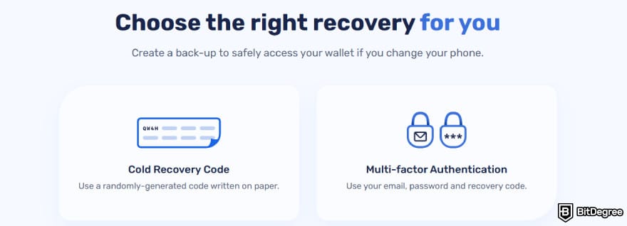 Best way to send money to Cuba: Muun Wallet security features.