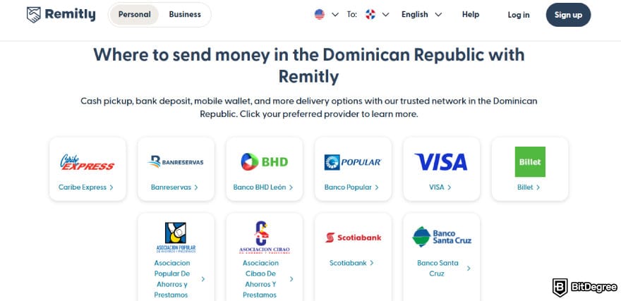 Best way to send money to Dominican Republic: Remitly's bank partners in Dominican Republic. Best way to send money to Dominican Republic: Remitly's bank partners in Dominican Republic.
