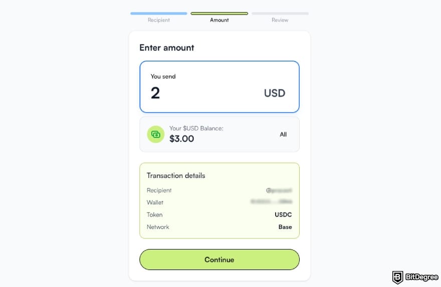 Best way to send money to El Salvador: pick the amount you want to send.