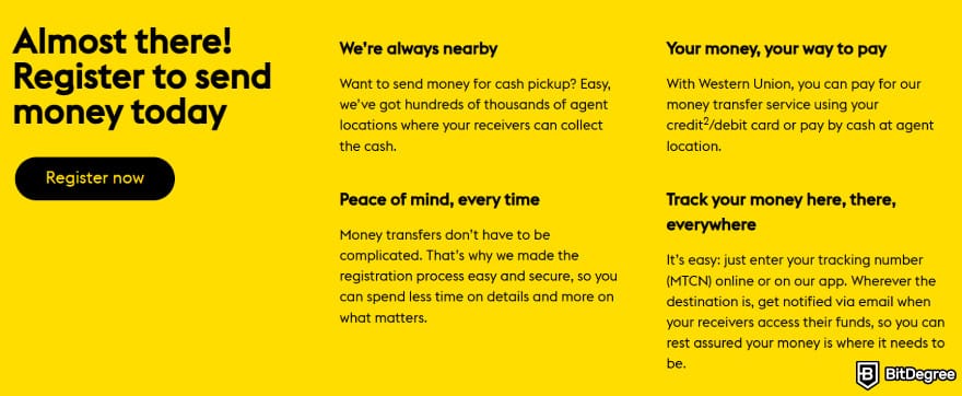 Best way to send money to Estonia: Western Union's key features.