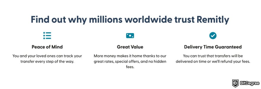 Best way to to send money to Europe: why people trust Remitly.