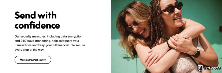 Best way to to send money to Europe: Xoom security details.