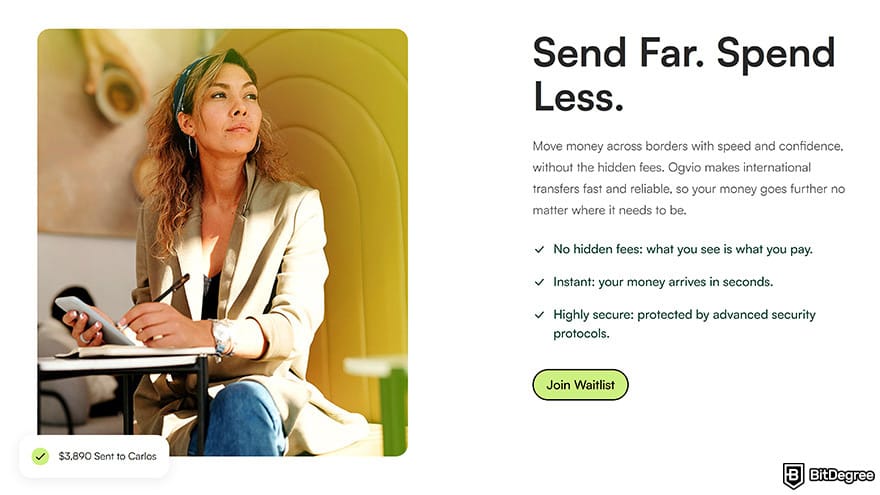 Best way to send money to France: send far, spend less with Ogvio.