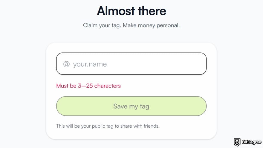 Best way to send money to Germany: create a tag.