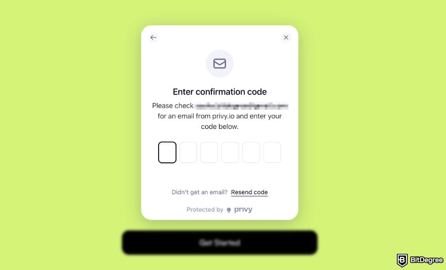Best way to send money to Nigeria: Ogvio sign up process add verification code.