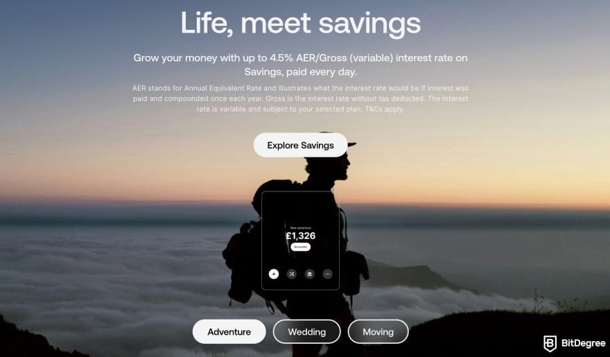 Best way to send money to Nigeria: Revolut savings option.