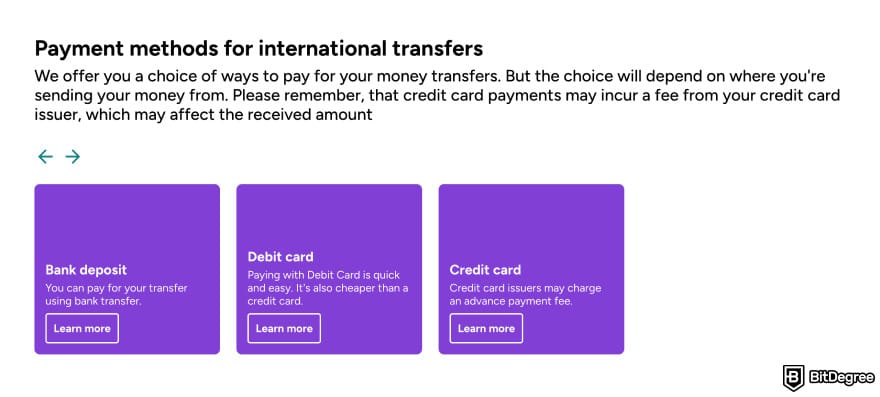 Best way to send money to Nigeria: WorldRemit payment methods for international transfers.