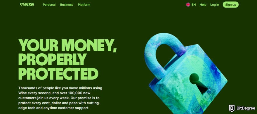 Best way to send money to Pakistan: Wise security.