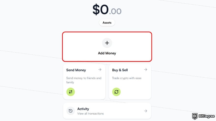 Best way to send money to Portugal: click on [Add Money] option to add balance.