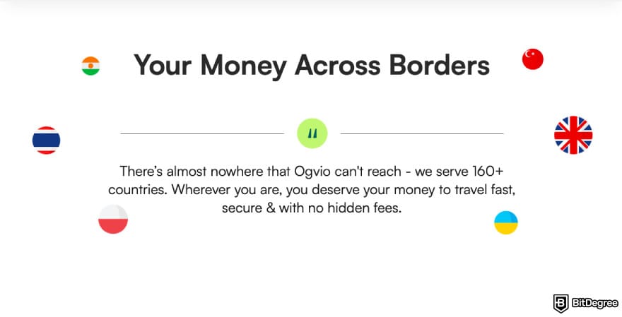 Best way to send money to Thailand: top up your Ogvio account.