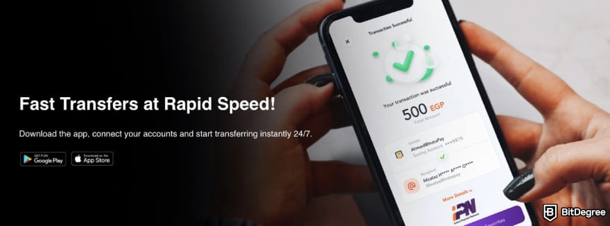 Best way to send money to the Philippines: InstaPay homepage.