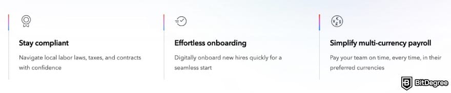 Best way to send money to the Philippines: Payoneer displaying its benefits.