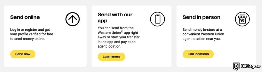 Best way to send money to the Philippines: Western Union showing its benefits.