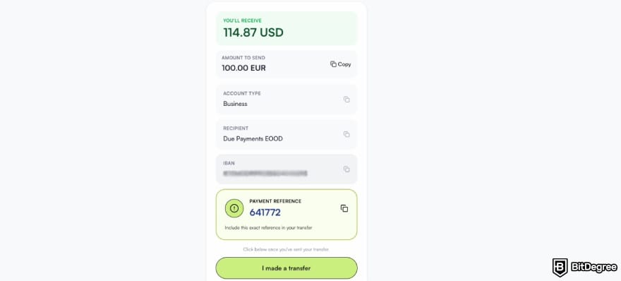 Best way to send money to Turkey: Ogvio providing bank details.