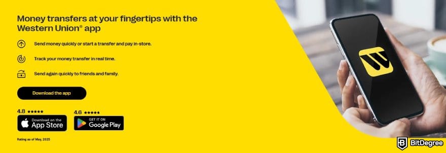 Best way to send money to UAE: description of Western Union mobile app. Best way to send money to UAE: description of Western Union mobile app.