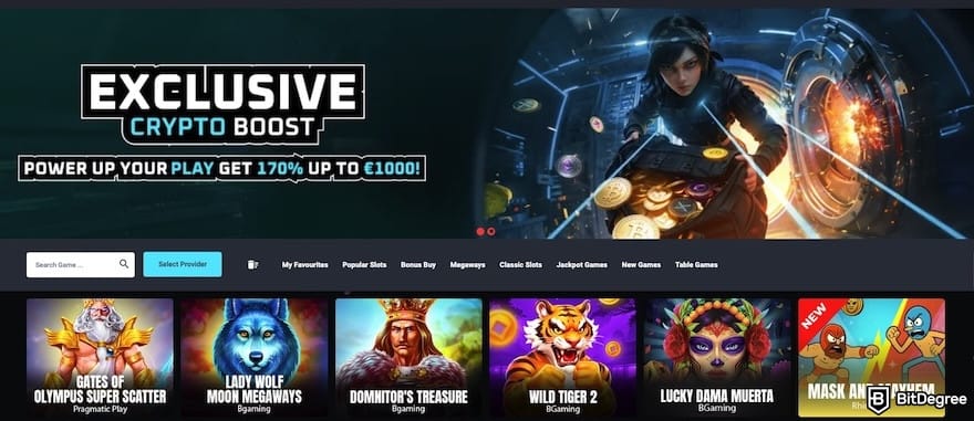 Betride review: the Casino page on Betride. Betride review: the Casino page on Betride.