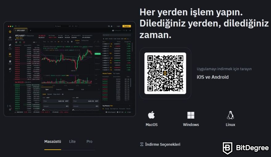 Binance Güvenilir Mi: İndirme ekranı.