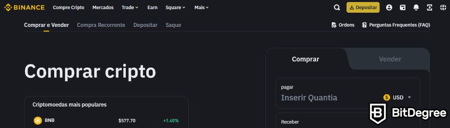 A Binance é Confiável? Depositar Fundos