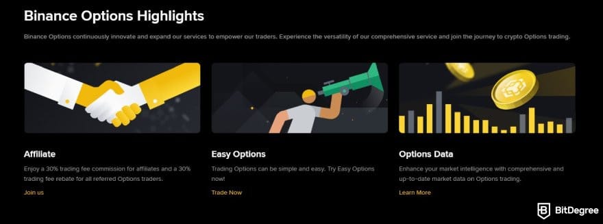 Binance fees: Binance Options highlights. Binance fees: Binance Options highlights.
