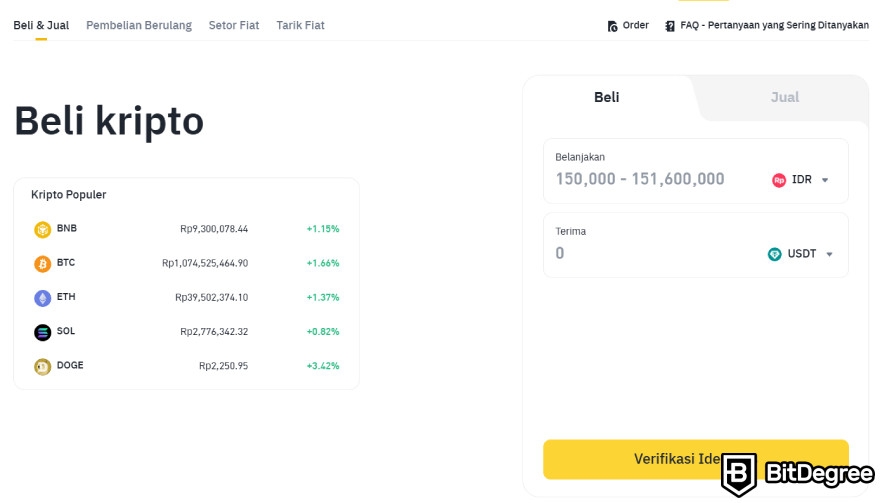 Binance Futures: jendela beli kripto.