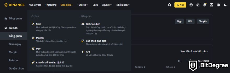 Sàn Binance là gì: Tổng quan.