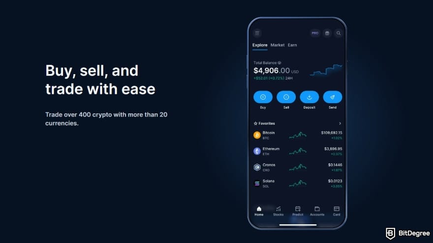 Binance vs Crypto.com: trade interface on mobile app. Binance vs Crypto.com: trade interface on mobile app.