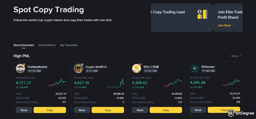 Binance vs Crypto.com: spot copy trading feature. Binance vs Crypto.com: spot copy trading feature.