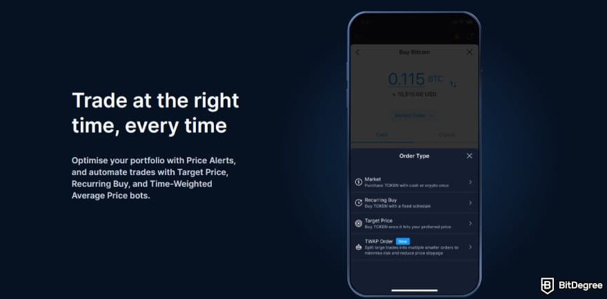 Binance vs Crypto.com: mobile interface of Crypto.com. Binance vs Crypto.com: mobile interface of Crypto.com.