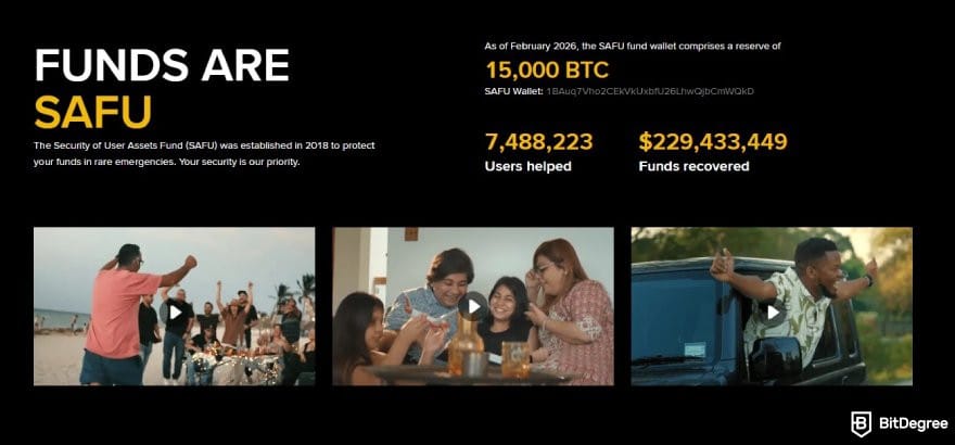 Binance vs Kraken: Binance SAFU description. Binance vs Kraken: Binance SAFU description.