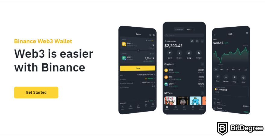 Binance Web3 wallet review: get started.