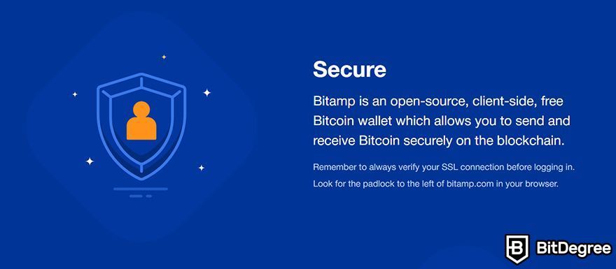 Análise de Bitamp: segurança.