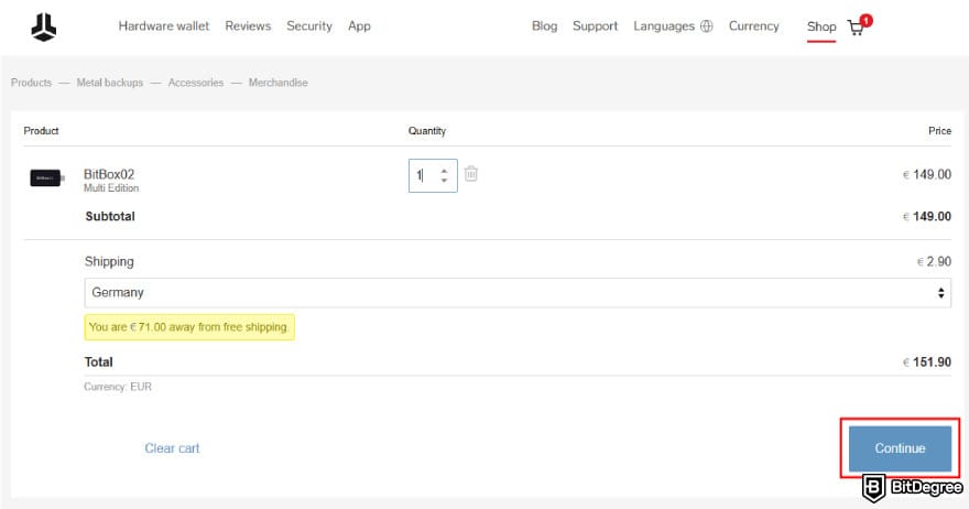 BitBox promo code: choose your shipping location. BitBox promo code: choose your shipping location.