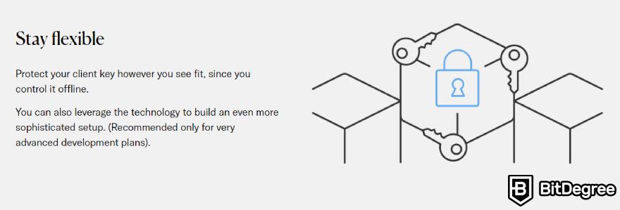 BitGo review: flexibility with your client key.