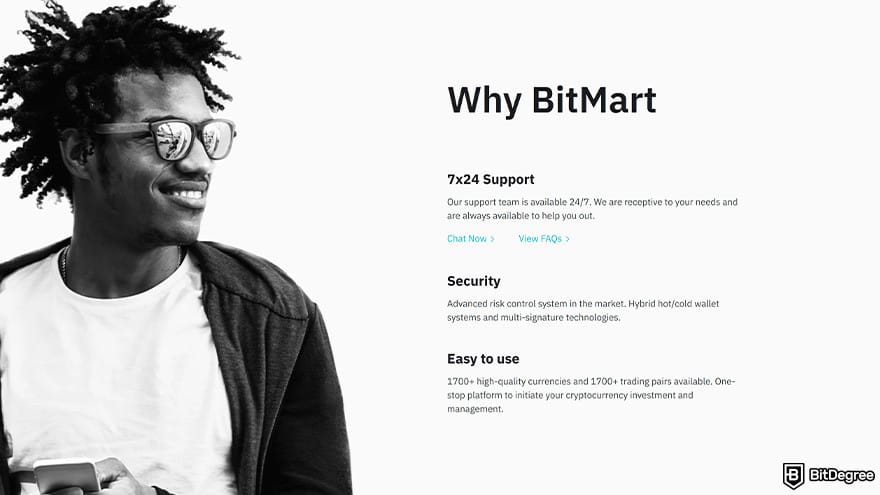 BitMart exchange review: reasons why people choose BitMart.