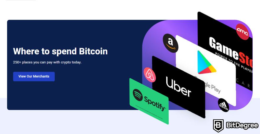 BitPay wallet review: BitPay supported merchants