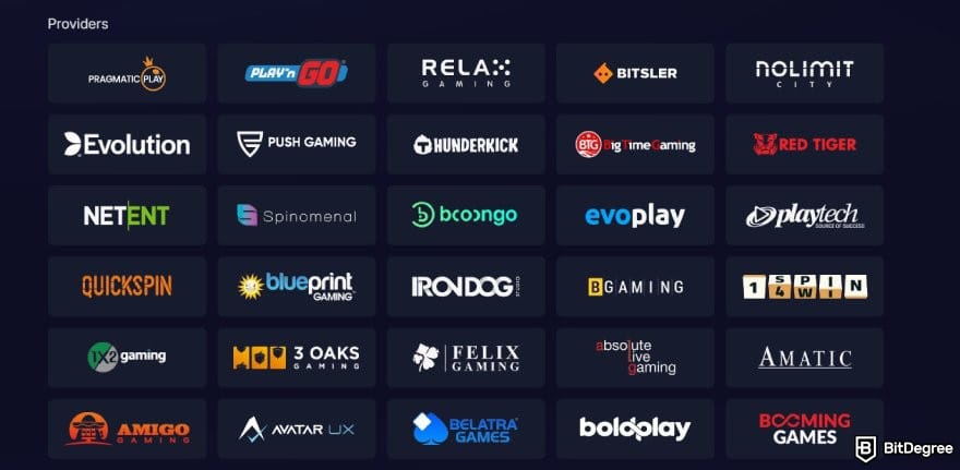 Bitsler review: some game providers on Bitsler. Bitsler review: some game providers on Bitsler.
