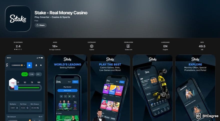 Bitsler review: Stake's app on the App Store. Bitsler review: Stake's app on the App Store.